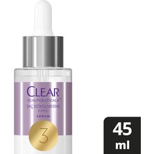 3 Adet  Clear 45ML Scalp Dökülme Karşıtı Serum