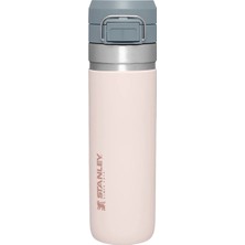 2 Adet Stanley The Quick-Flip Water Bottle Termos Rose Quartz 0,7 Litre