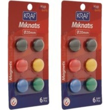 Özbience 2cm Mıknatıs Seti, Blisterli, Buzdolabı ve Yazı Tahtası Kullanımı