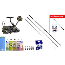 Ryuji Marvel 4.20M 100-250GR&RYUJI Momentum 10000 Silver Uv 11+1bb Surf Seti