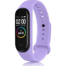 Yıldız Ticaret Mey Ithalat®   Mi Band 4 Klasik Kordon - Lila