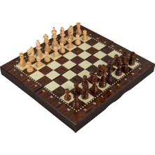 Özbience Ahşap Kutulu Dama ve Satranç Takımı, Zarif ve Şık Tasarım