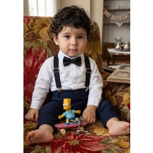 Baby Sena Babysena Bayramlık Erkek Bebek Papyon ve Pantolon Askısı Seti