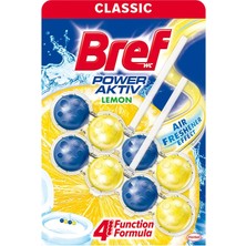 Bref Power Aktiv Wc Temizleyici Blok 2'li Limon