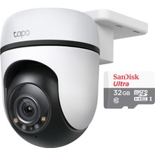 Tp-Link Tapo C510W - Sandisk 32 GB Hafıza Kartı