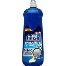Finish 800 ml Limon Kokusuyla Parlatıcı Bulaşık Deterjanı Kireç ve Su Kalıntılarına Karşı Etkili