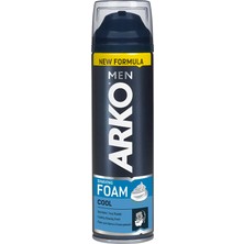 2 Adet Arko Tıraş Köpüğü Cool 200 ml