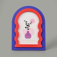 Matmel Deco Geo Fotoğraf Çerçevesi - Mavi - 10X15 cm