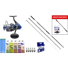 Ryuji Marvel 4.20M 100-250GR&OKUMA Safina Sw-X SNW-8000A 4+1bb Surf Seti