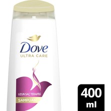 2 Adet  Dove Uzun Saç Terapisi Şampuan 400 ml
