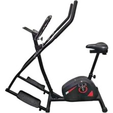 Calperia 8 Kademeli Dirençli Eliptik ve Kondisyon Bisikleti - LCD Ekranlı