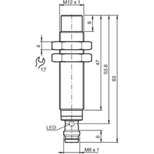 Pepperl+Fuchs 326161-0215 -  NBN8-12GM50-E0-V3 -  Pepperl-Fuchs