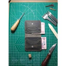 Vintage Leather Craft Hakiki Deri Cüzdan