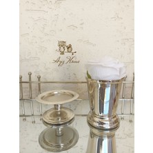 Özbience Kadife Gül Kovası ve Kahve Sunum Seti, Şık ve Zarif Tasarım