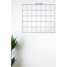 Özbience Yüksek Kaliteli Aylık Planlayıcı Takvim, 110X100 Cm, Pratik ve Şık Tasarım