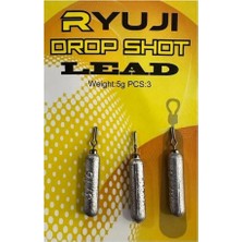 Ryuji Drop Shot Kurşunu 5gr (3 Lü Paket)