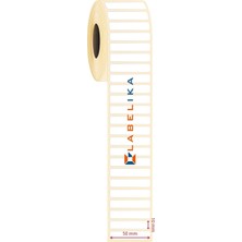 Labelika 50X10 mm Kalem Etiketi (Ruloda 500 Adet)