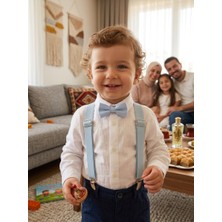 Baby Sena Babysena Bayramlık Erkek Bebek Papyon ve Pantolon Askısı Seti