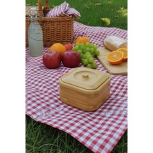 Özbience Bambu Tasarımlı Çok Fonksiyonlu Şekerlik ve Baharatlık Seti