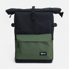Vildget Laptop Bölmeli Sırt Çantası Rolltop Backpack