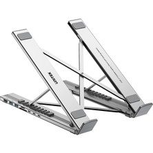 Unitek USB-C Katlanabilir Dizüstü Bilgisayar Standı ve Bağlantı İstasyonu (D1137AGY01)