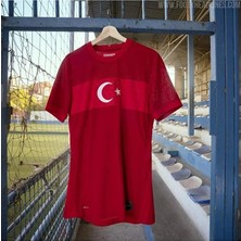 Türkiye Euro 2024 Isimsiz Kırmızı Iç Saha Forması