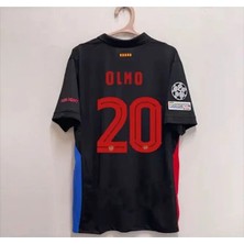 F.c B.a.r.c.e.l.o.n.a 2024/25 Yeni Sezon Dani Olmo Deplasman Forması (Black)