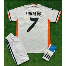 R.madridd 2014 Lizbon Şampiyonlar Ligi Finali Cristiano Ronaldo Forması 3'lü
