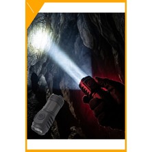 Esplendor Mini LED El Feneri Type-C Şarj Edilebilir 5 Modlu Kompakt Aydınlatma