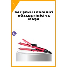 Esplendor 5 Isı Seviyeli Seramik Saç Düzleştirici 200°C Yuvarlak Gövde