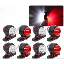 Ahmet Otomotiv (8 Adet) Mini Takoz Köşe Aydınlatma LED Lamba Küçük 12V-24V
