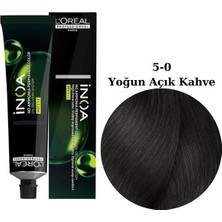 İnoa Inoa Tüp Boya 60Ml. 5-0 Yoğun Açık Kahve