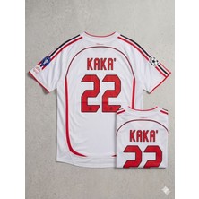 Andream Kaka Ac Milan Efsane Nostalji  Yetişkin Unisex Futbol Forması Üst Takım