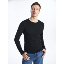 Lc Waikiki Yeni Sezon Bisiklet Yaka Uzun Kollu Erkek Tişört