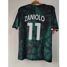 Italya Milli Takımı Nicolo Zaniolo Özel Konsept Forması