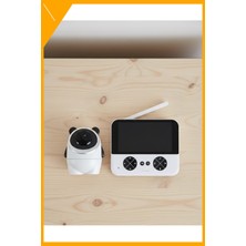 Esplendor Bebek Monitörü Hd Kamera Uzaktan Kontrollü Gece Görüşlü Sıcaklık Sensörlü