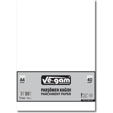 Ulu Pazarlama A4 40 Parça  Çizgisiz Parşömen Kağıdı (5570)