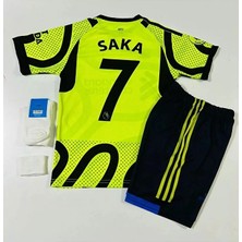 A.r.s.e.n.a.l 2024/25 Yeni Sezon Bukayo Saka Deplasman Çocuk Forması 4lü Set