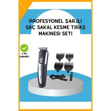 Esplendor Kablosuz Saç Sakal Kesme Makinesi 4 Taraklı Islak Kuru Tıraş