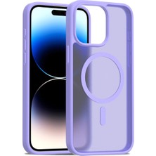 Trend Movira Joko Iphone 15 Pro Jota Magsafe Kapak - Lila