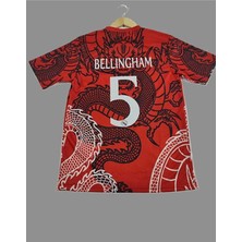 B,e,l,l,i,n,g,h,a,m 2023/24 Sezon R,e,a,l, M,a,d,r,i,d, Özel Dragon Tasarımlı Konsept FORMASI0886