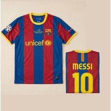 Andream Barcelona Messi 2011/12 Sezon Final London Unisex Futbol Forması