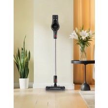 Özbience Dikey Süpürge 1263H, Siyah ve Kırmızı, Güçlü Temizlik Performansı