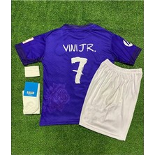 R.madridd 2023/24 Yeni Sezon Y-3 Vini Jr. Özel Konsept Çocuk Forması 4'lü