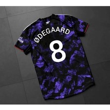 A.r.s.e.n.a.l 2023/24 Yeni Sezon Ødegaard Özel Konsept Forması (Mor)
