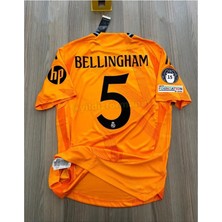 R.e.a.l M.a.d.r.i.d 2024/25 Yeni Sezon Jude Bellingham Deplasman Forması (Orange)