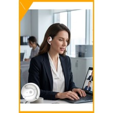 Esplendor Çift Mikrofonlu Kablosuz Kulaklık Bluetooth 5.4 Hızlı Şarj Kancalı