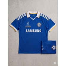 Andream Chelsea Drogba 11 Şampiyonlar Liği Futbol Forması Mavi Unisex