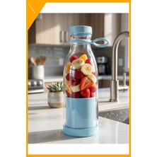 Esplendor USB Şarjlı Taşınabilir Blender 380 ml Smoothie Makinesi Kompakt