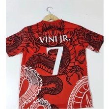 Vini Jr. 2023/24 Yeni Sezon Özel Konsept Forması (Red)
